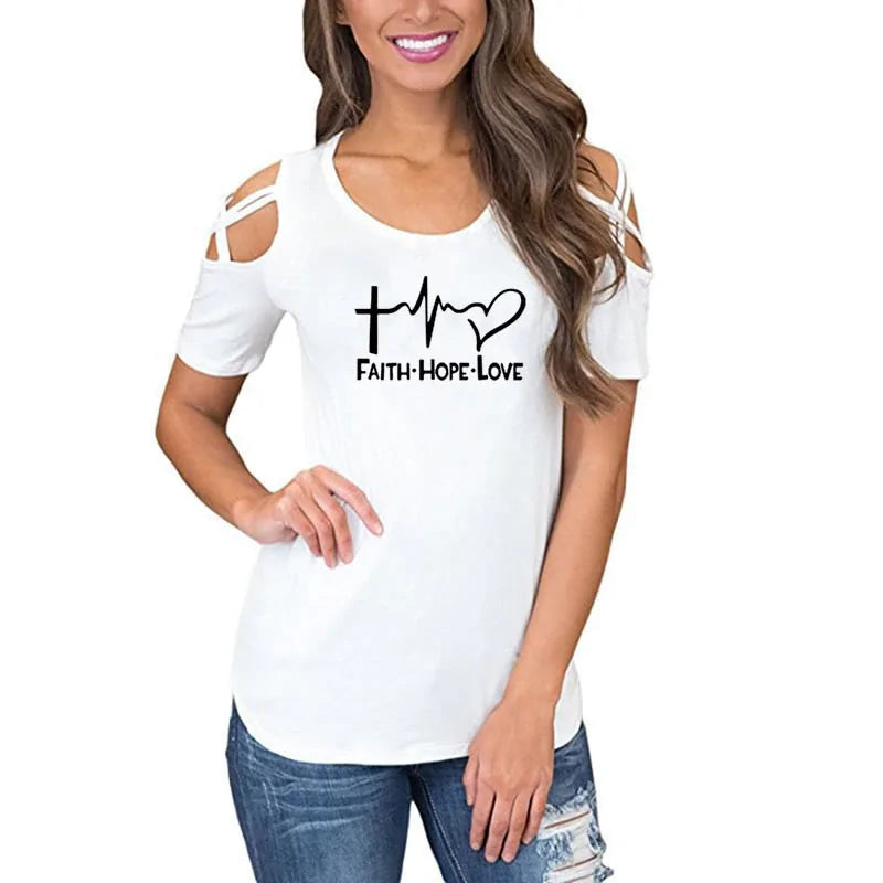 Faith Hope Love Plus Size Tops