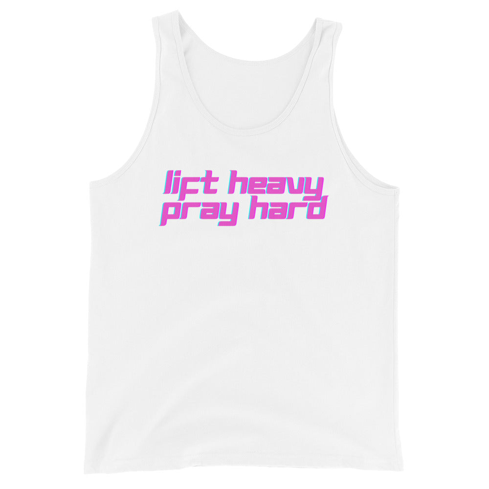 "Lift Heavy, Pray hard" Men's Tank Top