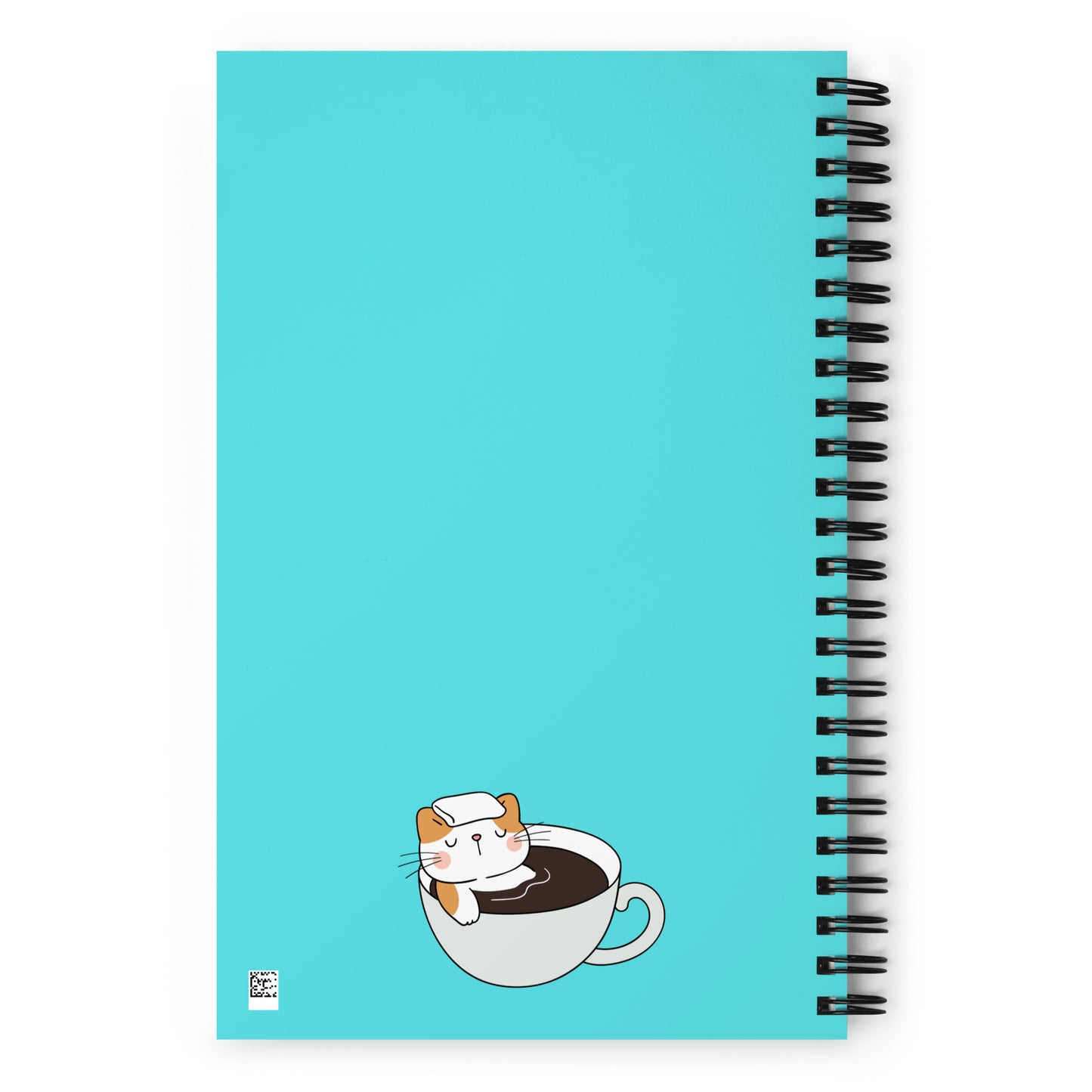 "Life Happens, Coffee Helps" Spiral notebook