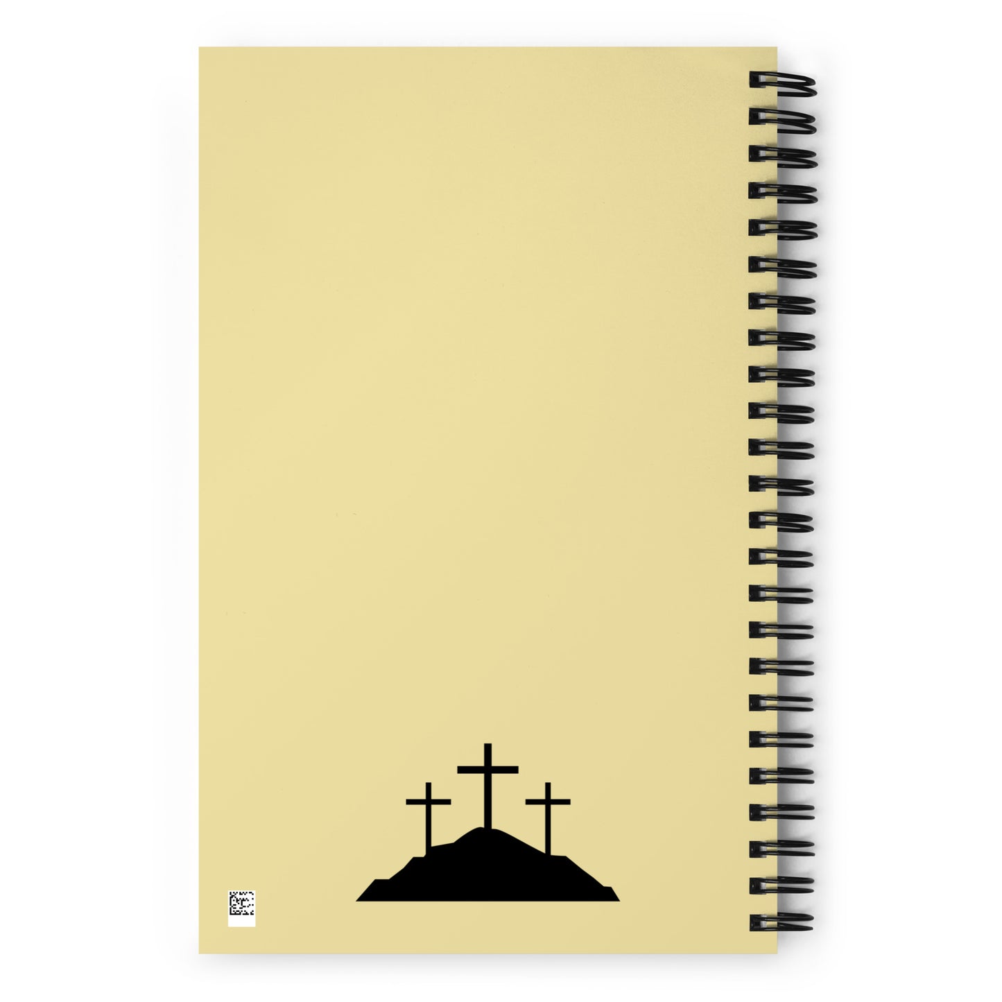 "LoveFaith Hope Jesus" Spiral notebook