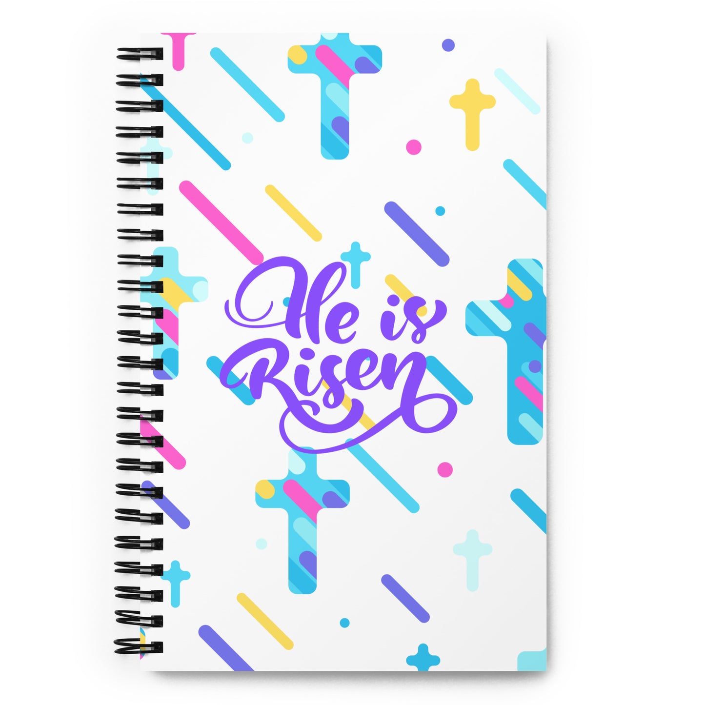 "He Is Risen" Spiral notebook