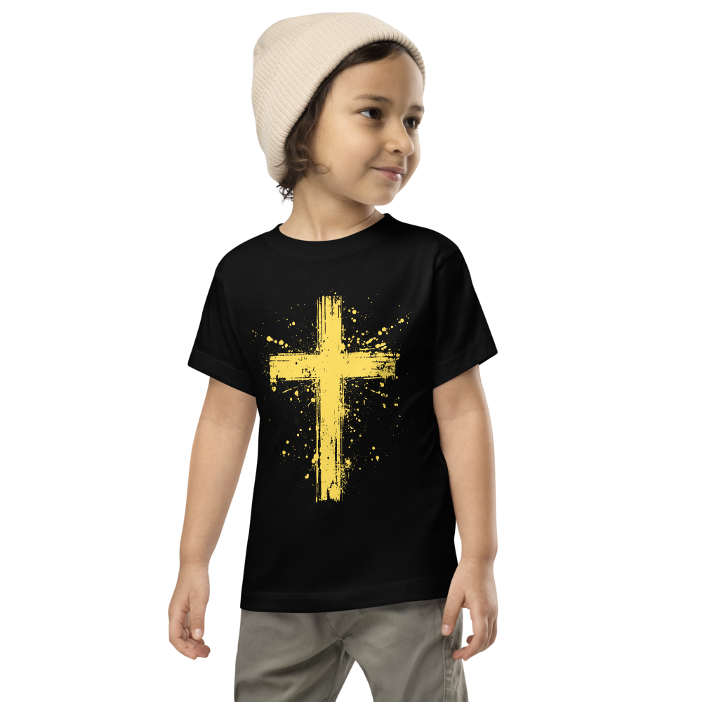 "Cross" Toddler Short Sleeve Tee