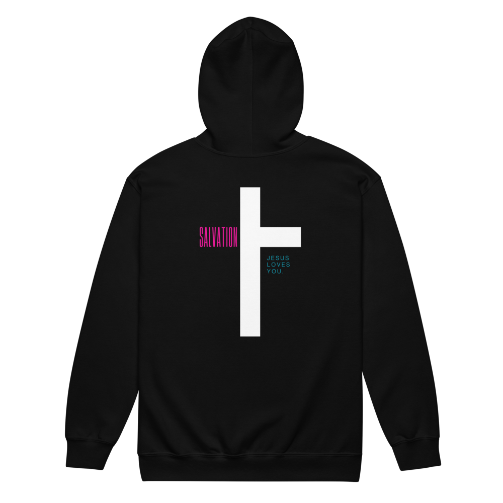 "Salvation" Unisex zip hoodie