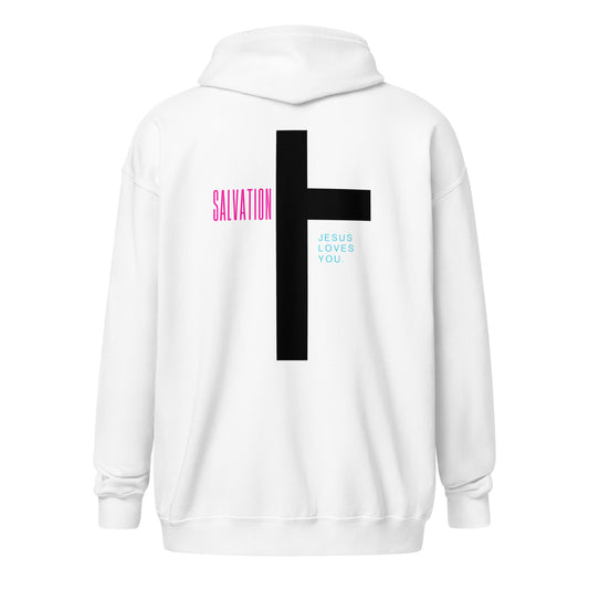 "Salvation" Unisex zip hoodie