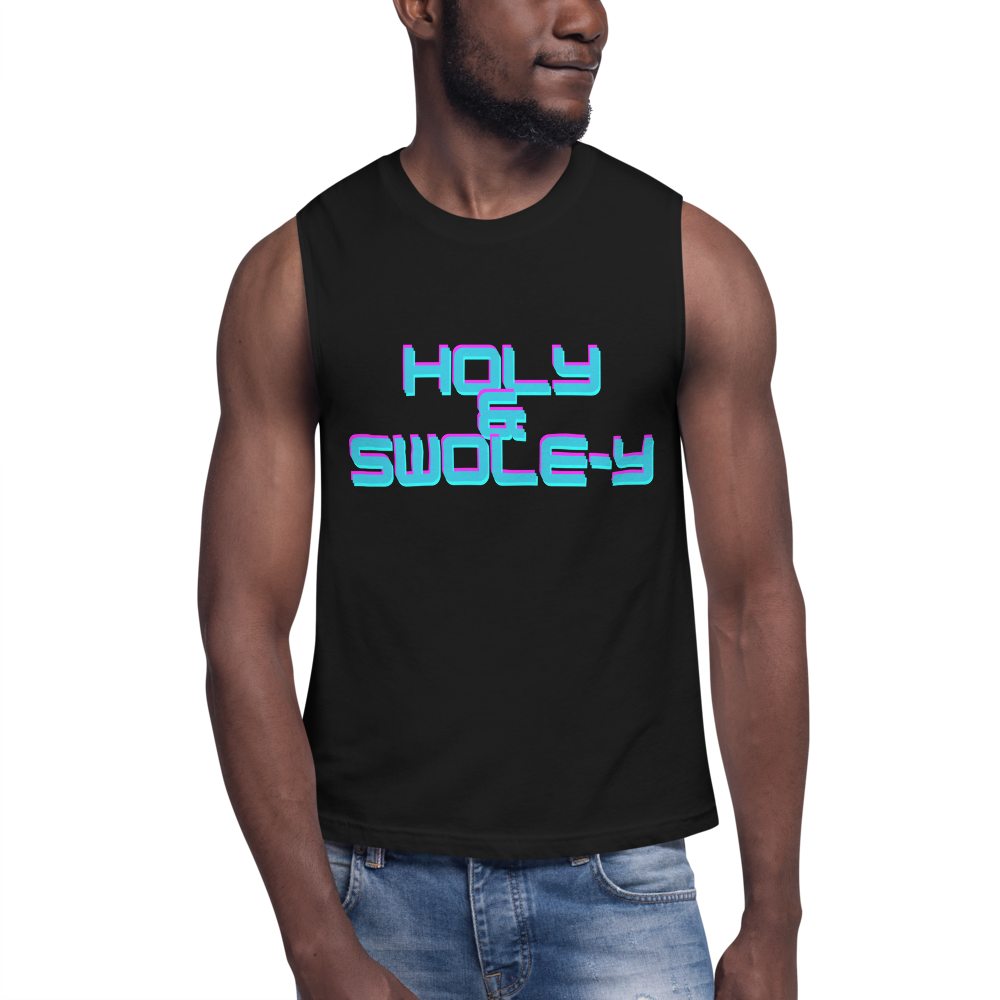 "Holy & Swole-y" Muscle Shirt