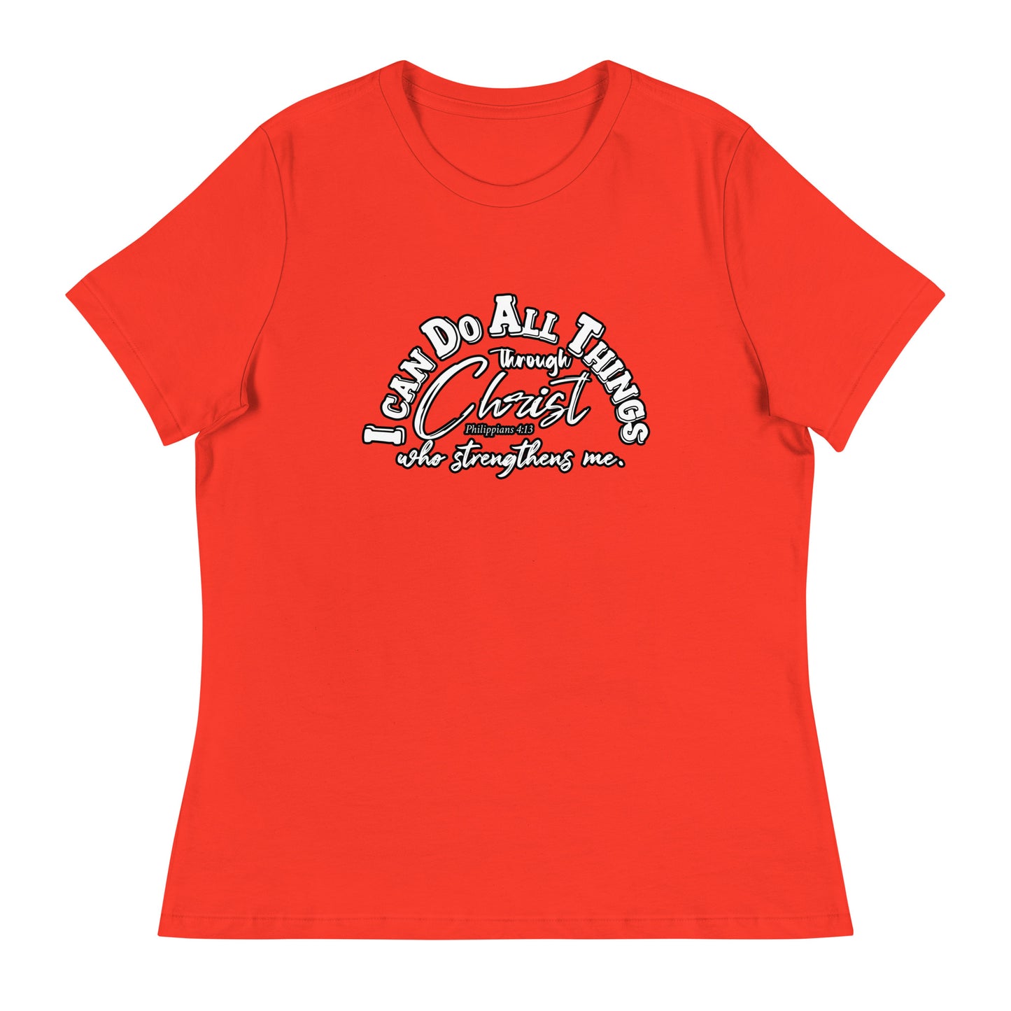 "Philippians 4:13" Women's Relaxed T-Shirt